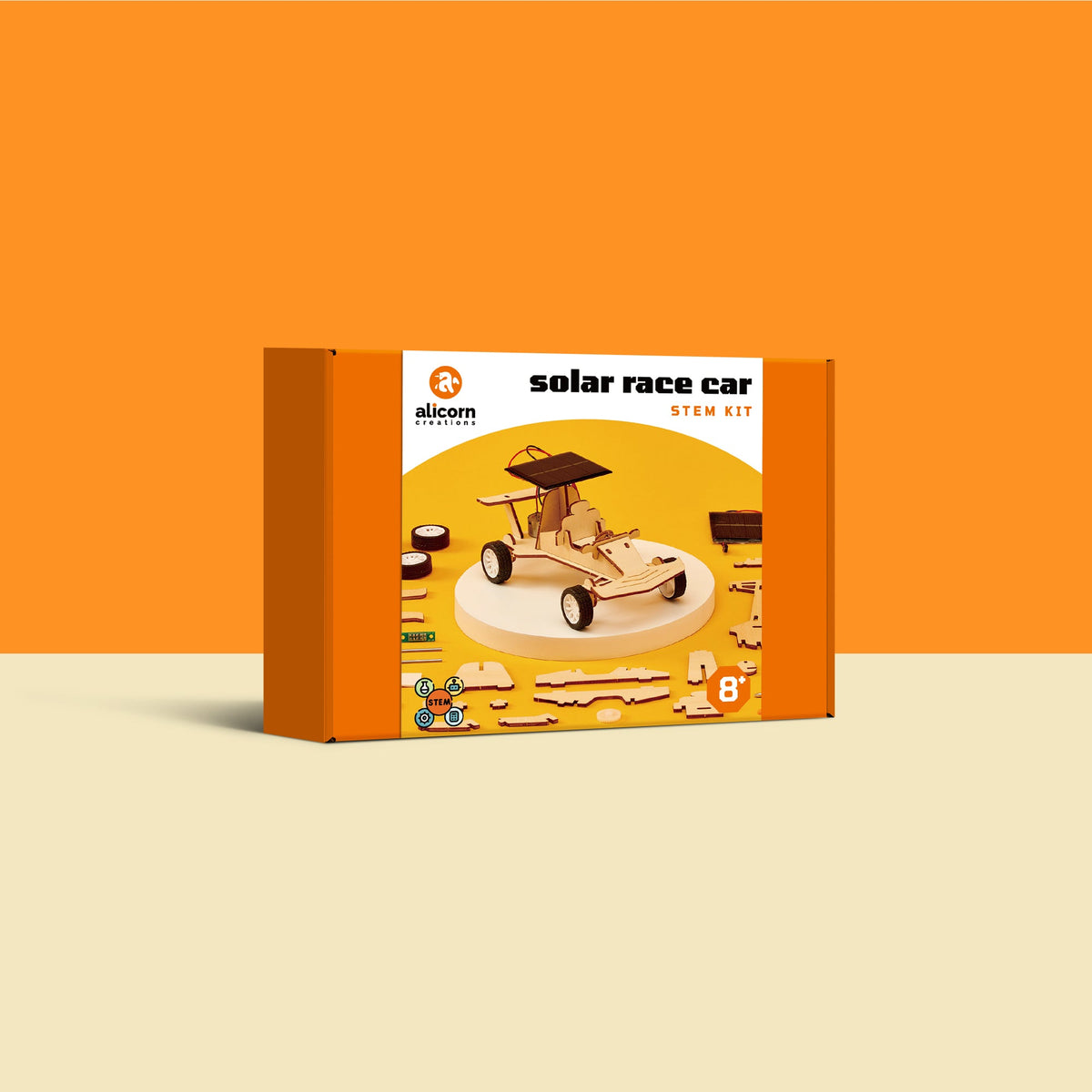 DIY Solar-Powered Race Car – STEM Building Kit