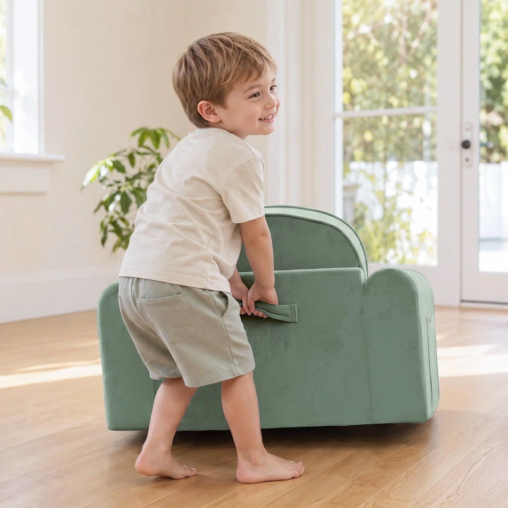 Tiny Land GentleSnug Kids' Convertible Sofa & Lounger
