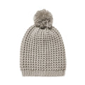Girls’ Fleece-Lined Textured Knit Slouchy Beanie, Ages 5–12