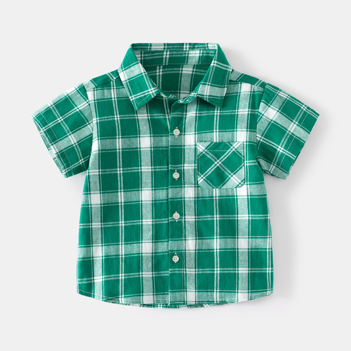 Kids’ Short-Sleeve Collared Shirt