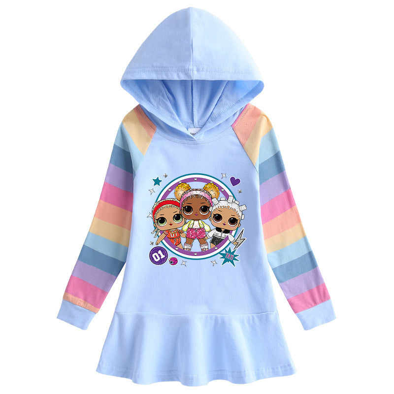 Girls’ Long-Sleeve LOL Surprise Dress