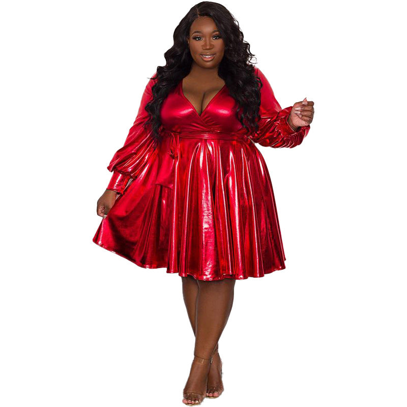 Women's Plus Size Lace Dress