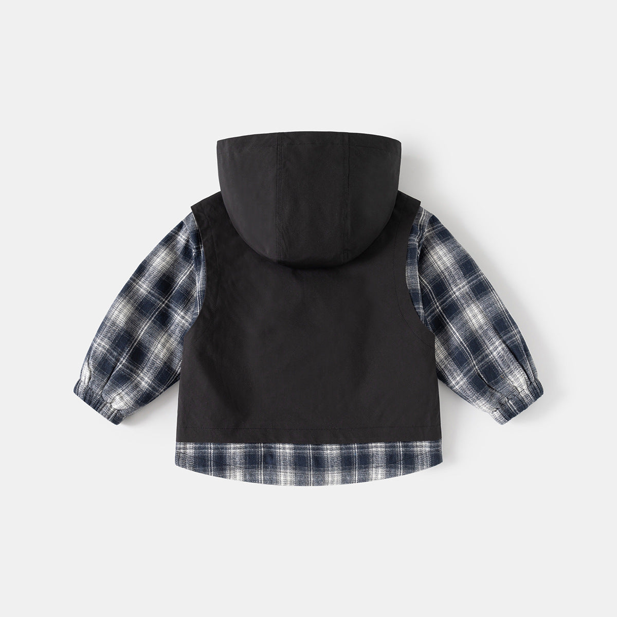 Two-Piece Patchwork Jacket for Toddler