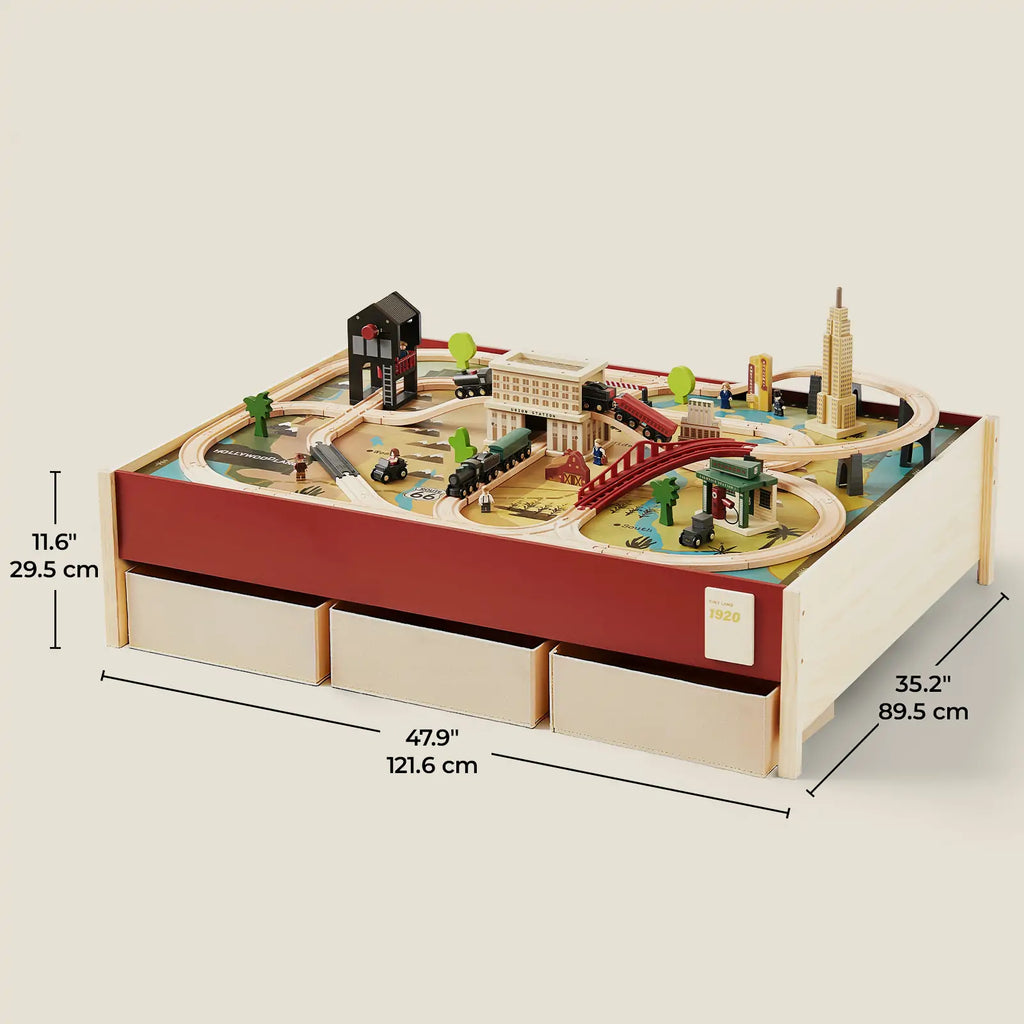 Tiny Land 1920 Railway Adventure Train Table