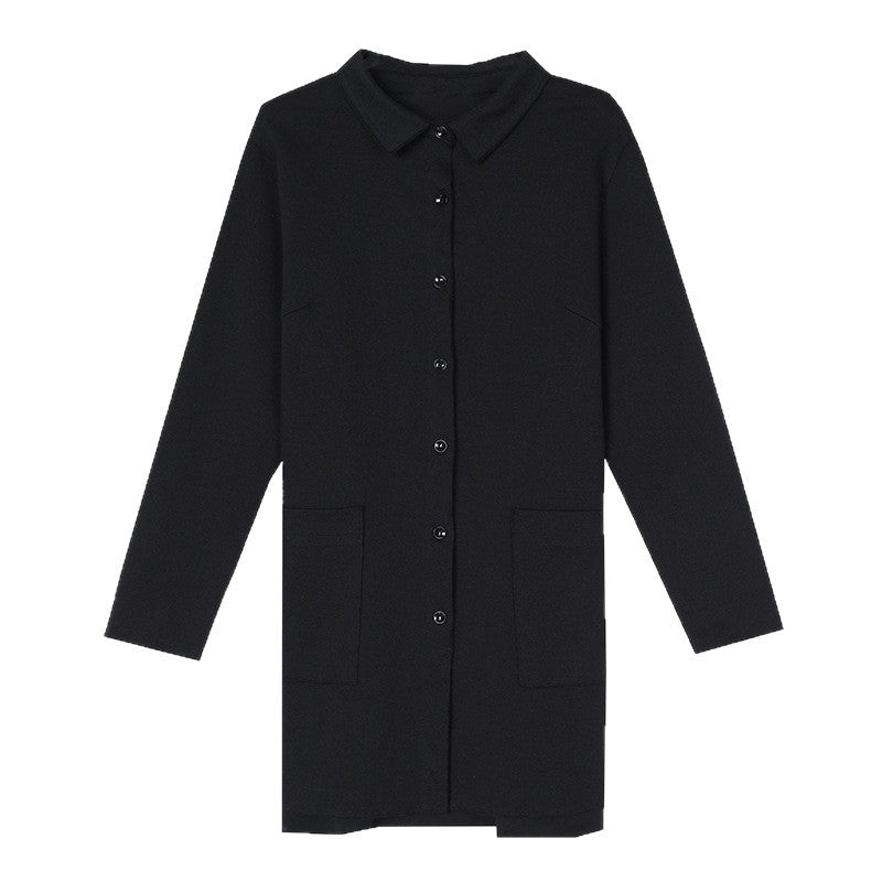 Women's Plus Size Mid-Length Shirt Jacket