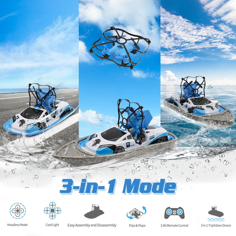 Remote-Control Flying Air Boat
