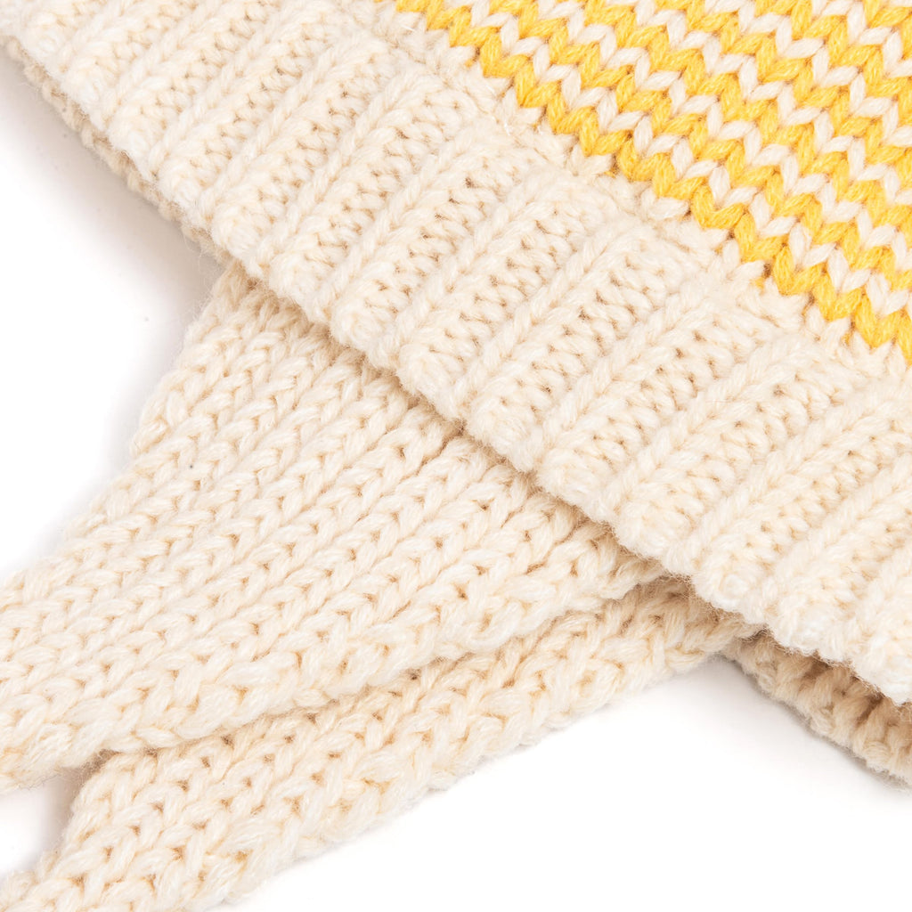Kids’ Knit Earflap Beanie with Ties, Ages 2–6