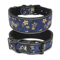 Adjustable Reflective Dog Collar with Buckle – Small to Large Dogs