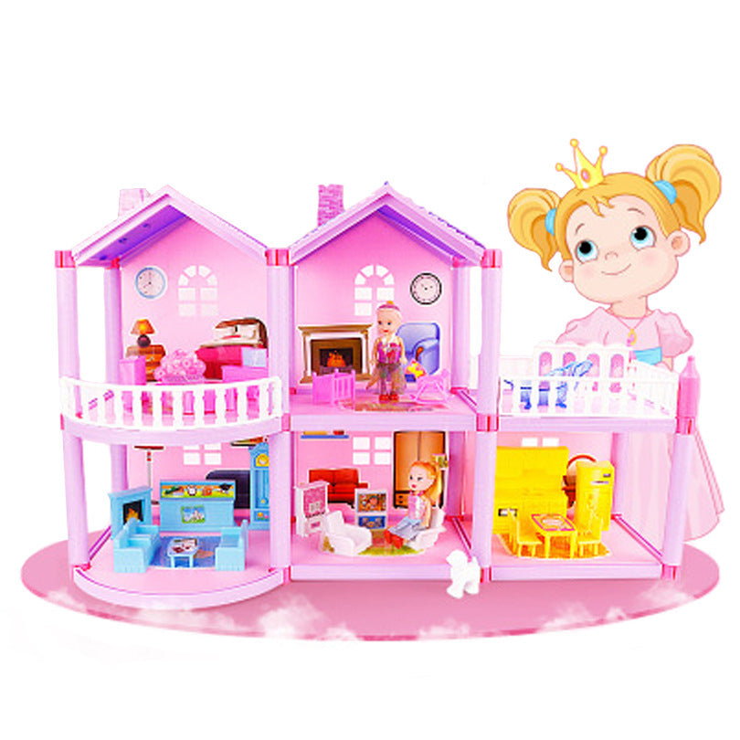 DIY Miniature Villa Dollhouse Kit
