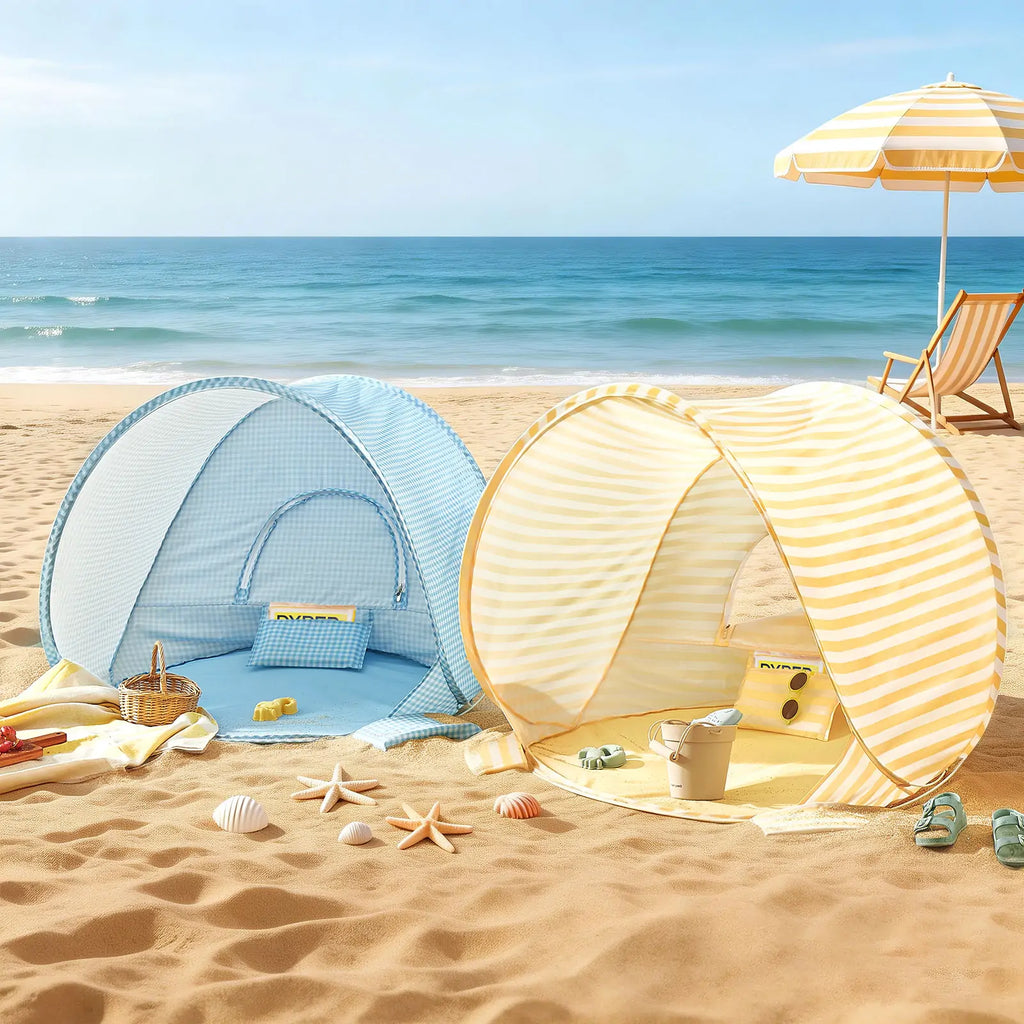 Tiny Land Beach Tent & Sand Toy Set for Kids