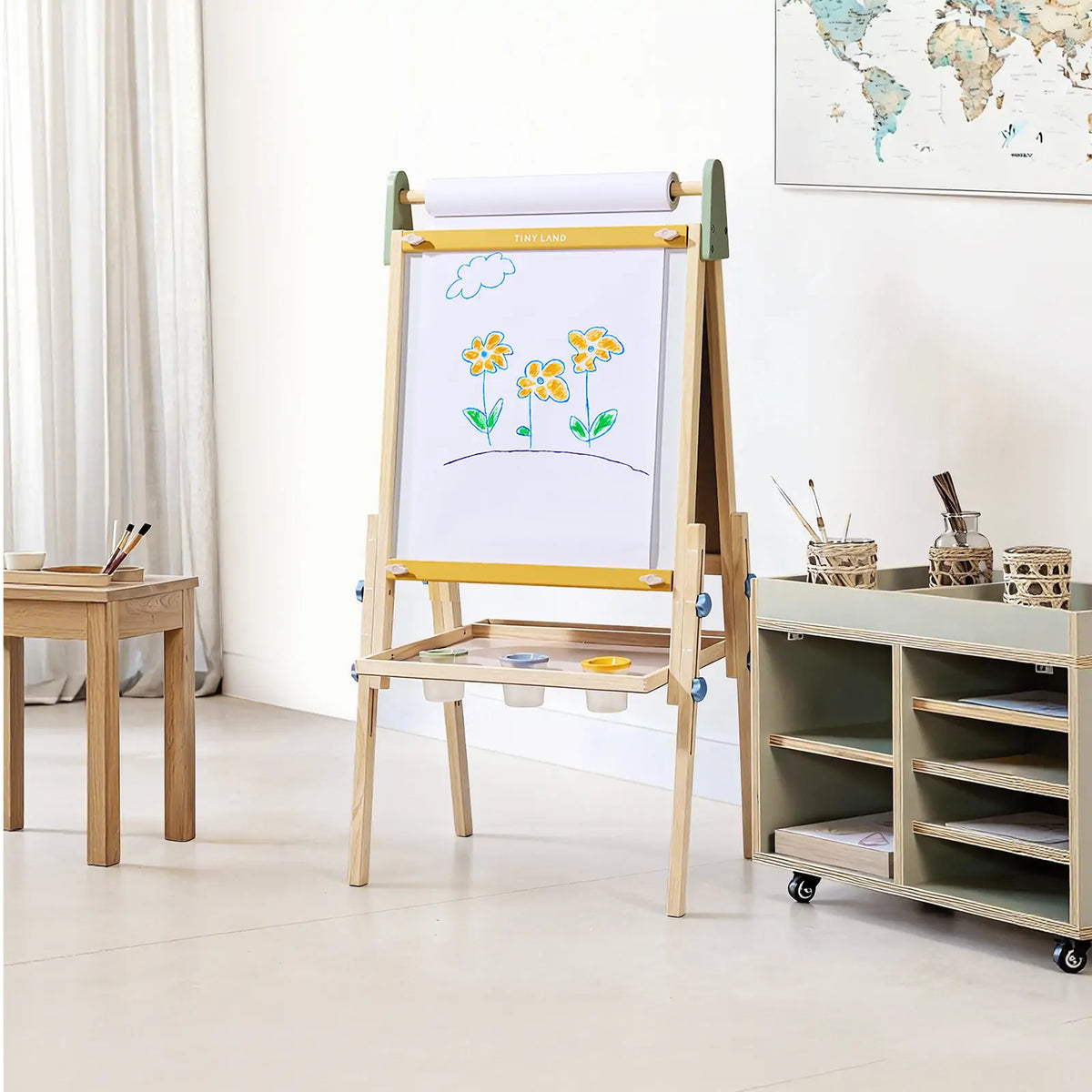 Tiny Land 3-in-1 Art Easel for Kids