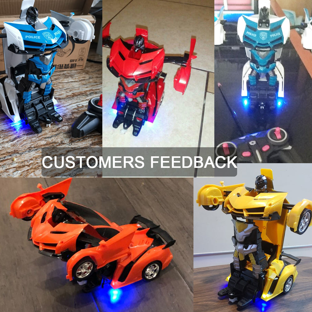Transforming RC Car & Robot Toy