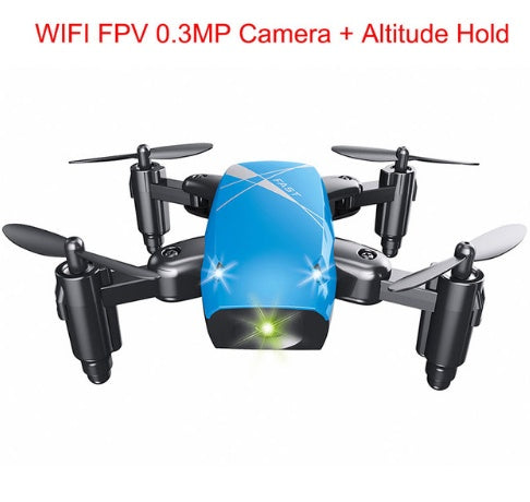 S9HW Foldable Wi-Fi Camera Drone — Remote-Control Quadcopter