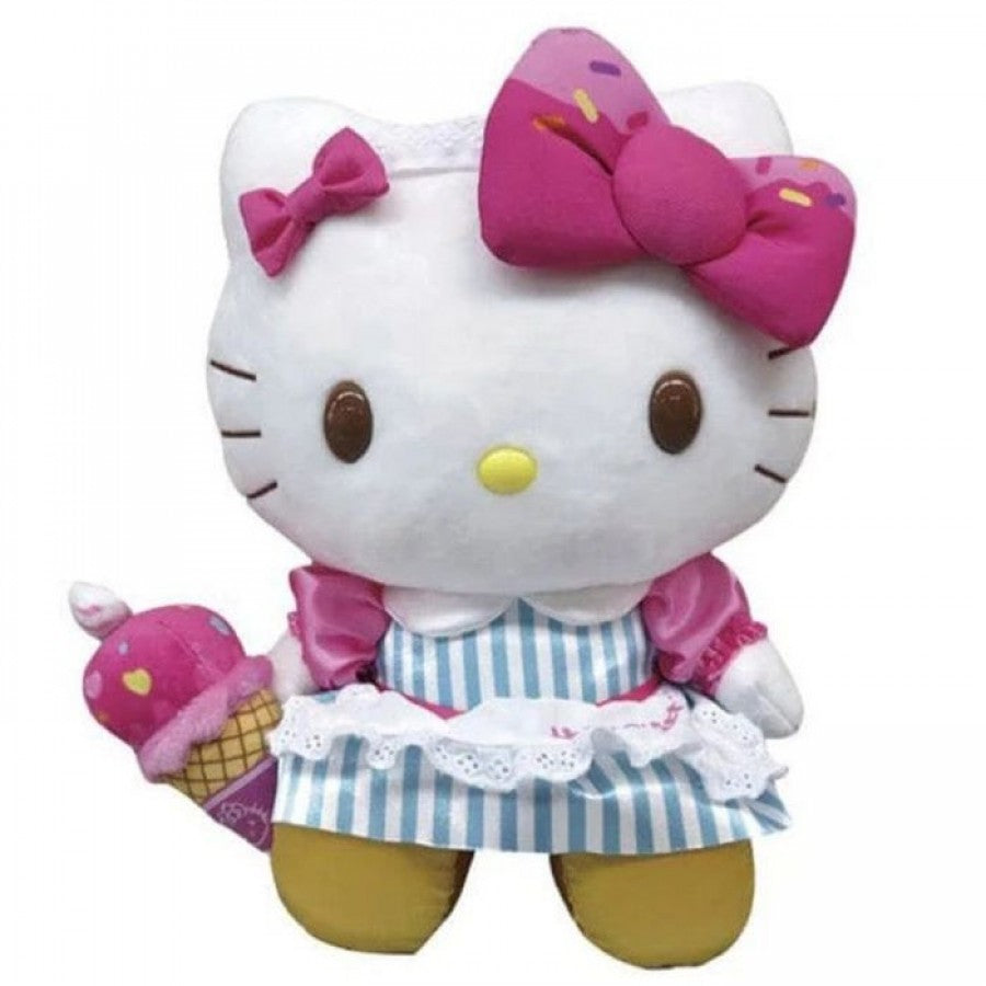 Hello Kitty Ice Cream Maid Cafe Plush, 10 Inches