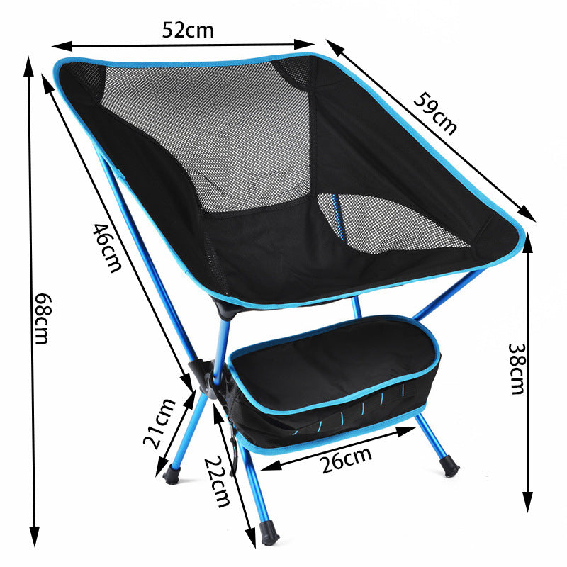 Ultralight Folding Camping Chair with Carry Bag