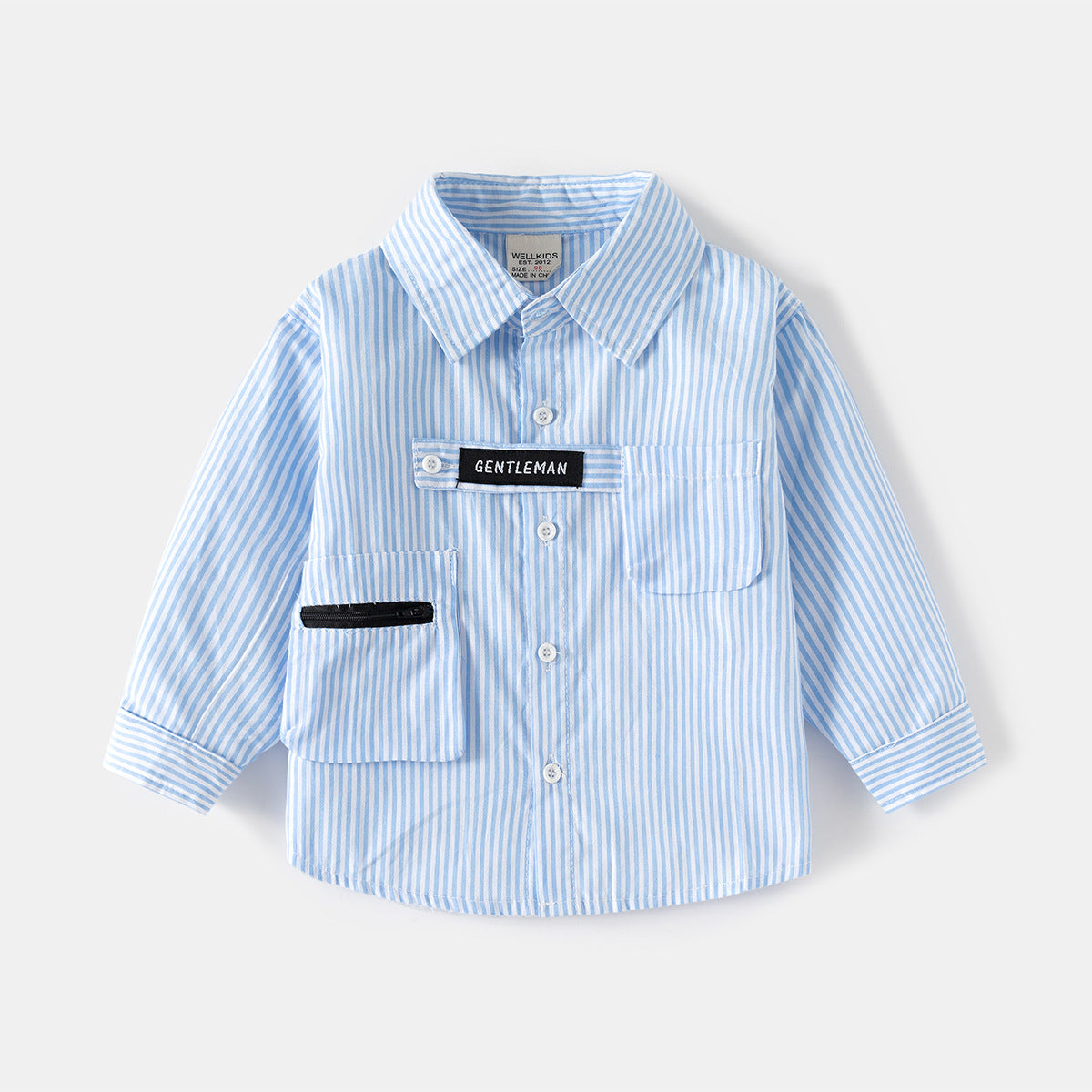 Long Sleeve Shirt Children's Cotton Shirt, Kids Blouse