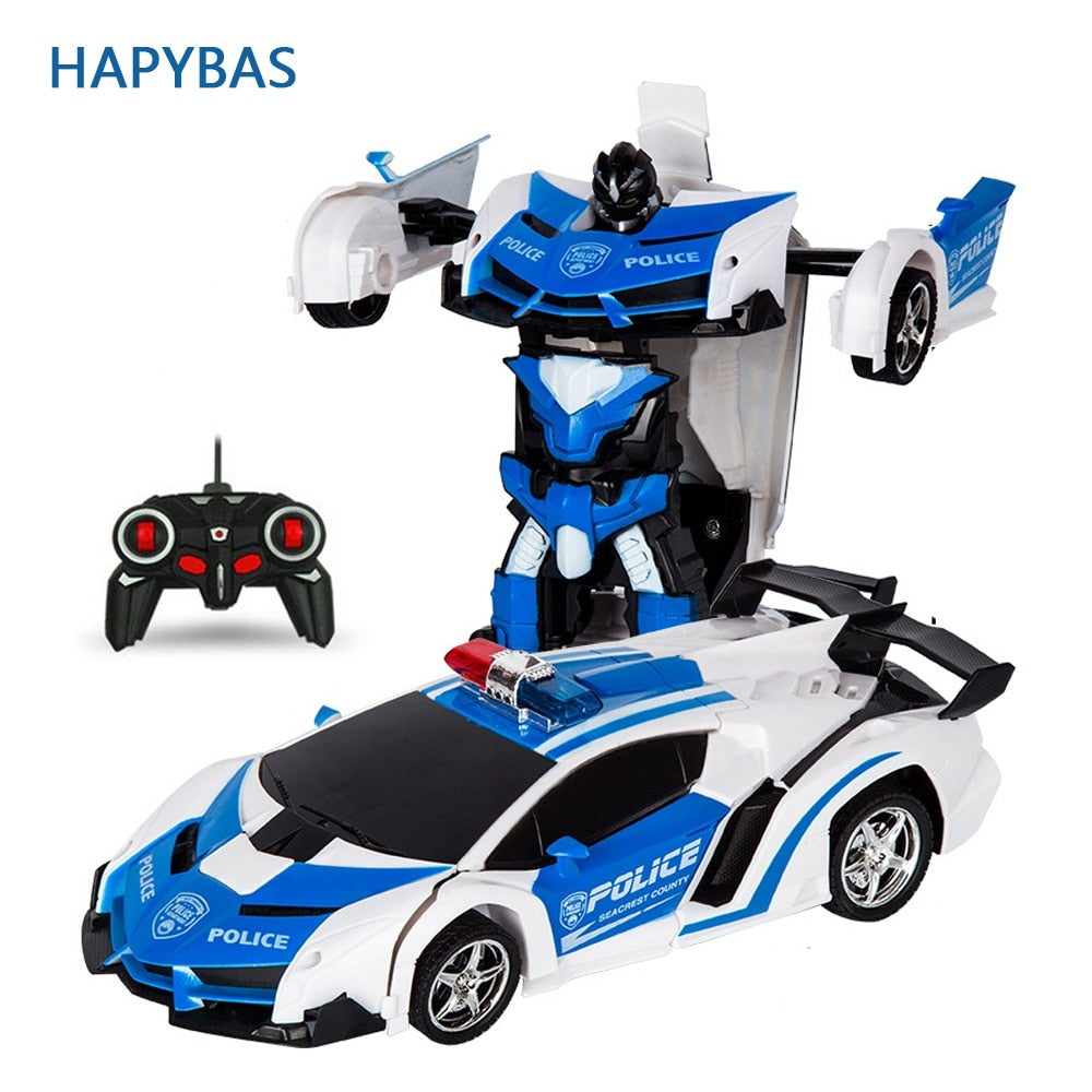 Transforming RC Car & Robot Toy