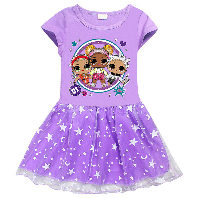 Girls’ Cotton LOL Surprise Dress