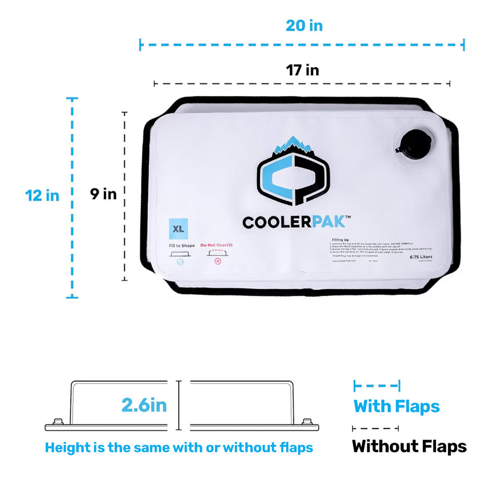 CoolerPak 16 lb Reusable Cooler Ice Block Pack