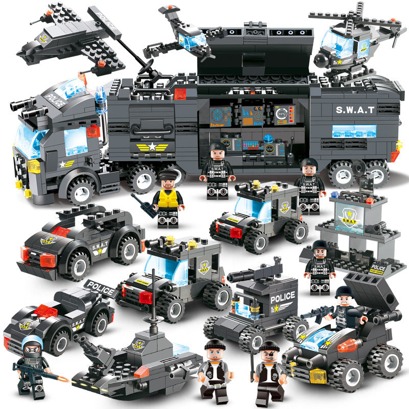 Military Aircraft Carrier Building Block Set