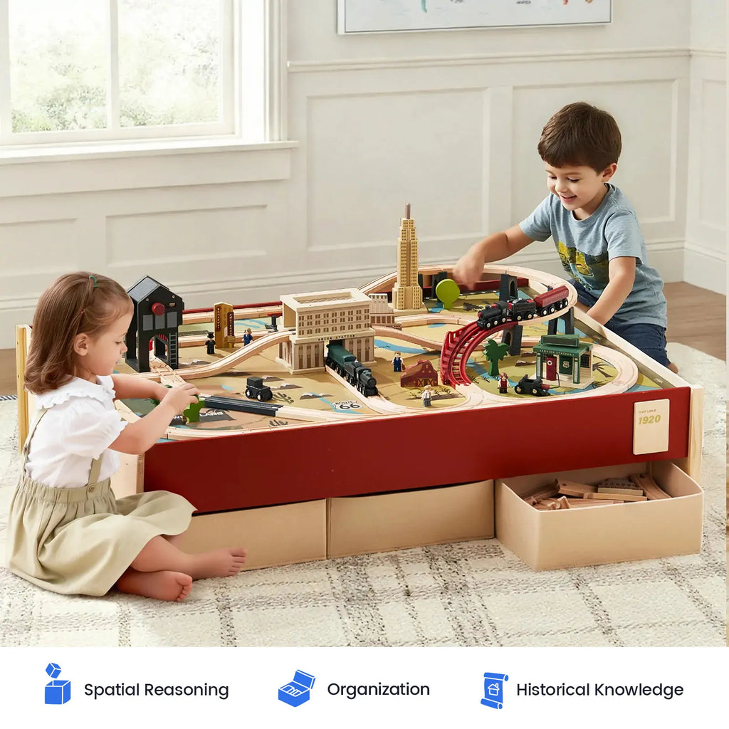 Tiny Land 1920 Railway Adventure Train Table