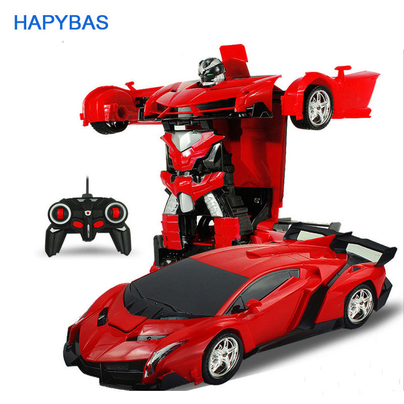 Transforming RC Car & Robot Toy