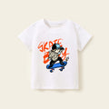Boys’ White Short-Sleeve T-Shirt