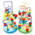 Baby Toddler Educational Lovely Animals Round beads Kids Toys For Newborns Children Cribs Stroller Mobile Montessori 9*11cm