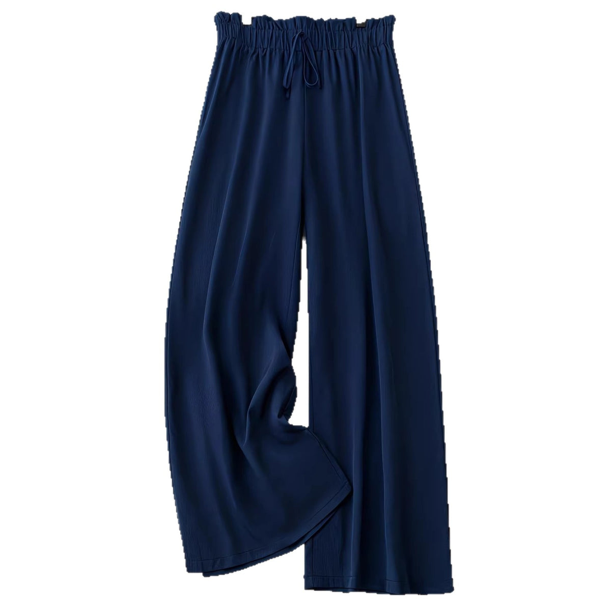 Women's Plus Size Tie-Waist Wide-Leg Pants