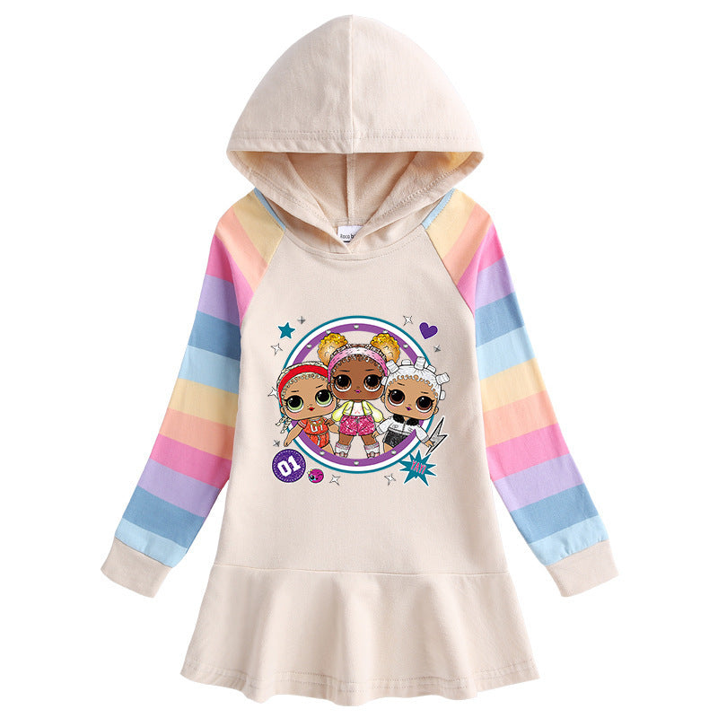 Girls’ Long-Sleeve LOL Surprise Dress