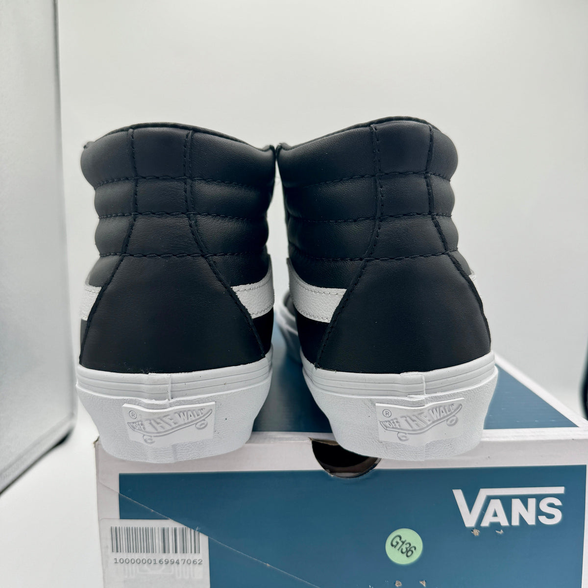 Vans Vault Sk8-Hi Reissue VI Black Dream Leather Sneakers