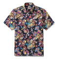 Men's Coral Wonderland Cotton Hawaiian Shirt