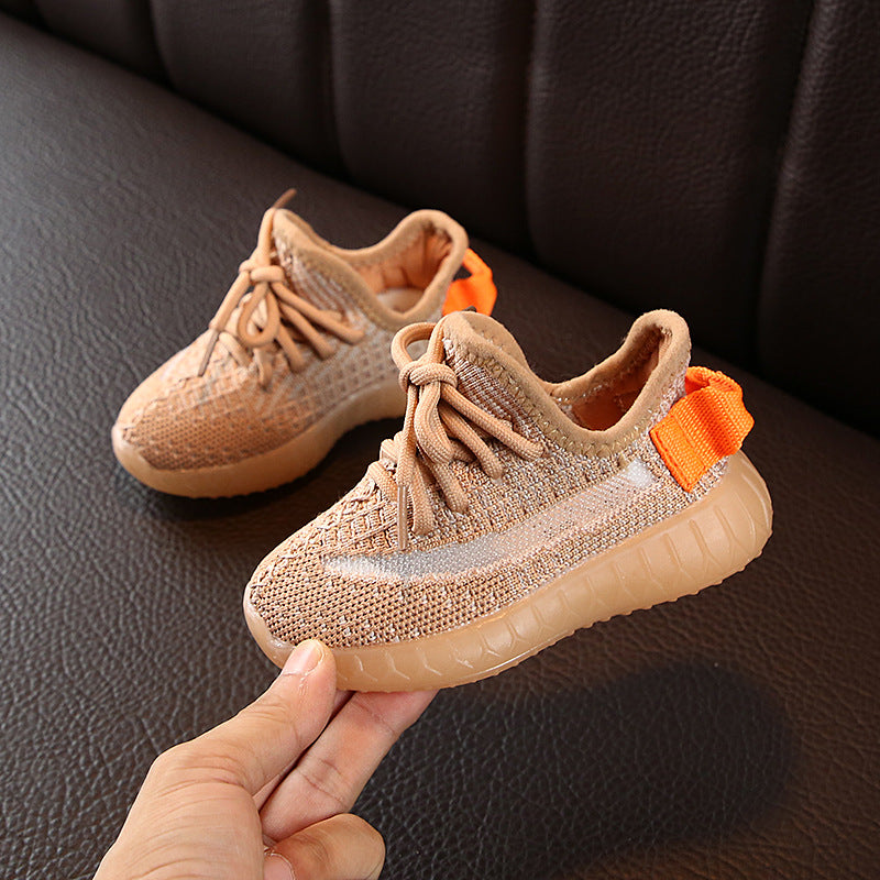 Kids’ Soft Leather Sneakers