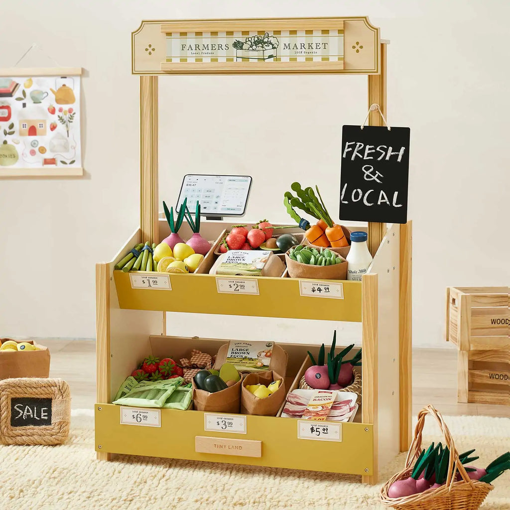 Tiny Land Kids’ Grocery Store Playset
