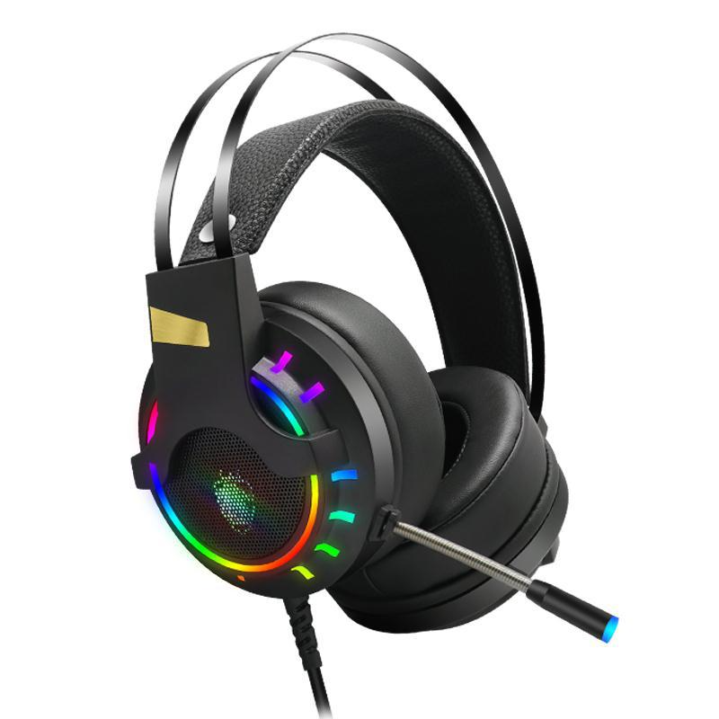 3.5mm Wired Gaming Headset with 50mm Drivers & Microphone