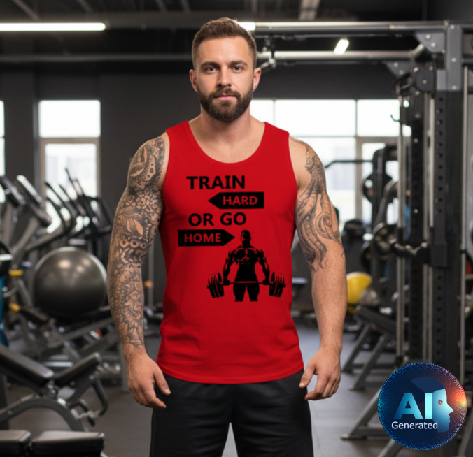 Men's Train Hard or Go Home Tank Top