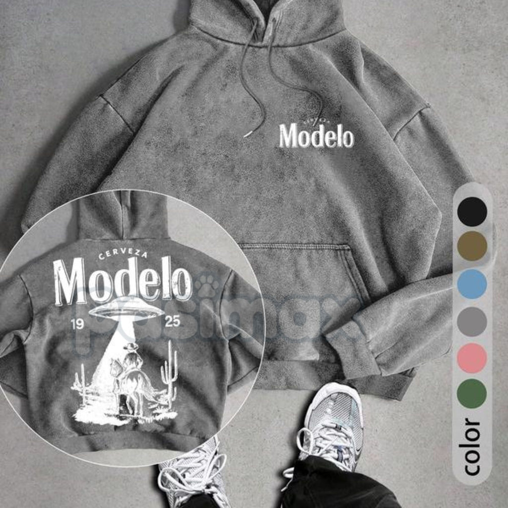 Men's UFO Cowboy Graphic Hoodie