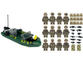 Mil-Blox SEAL Team with RHIB Landing Boat