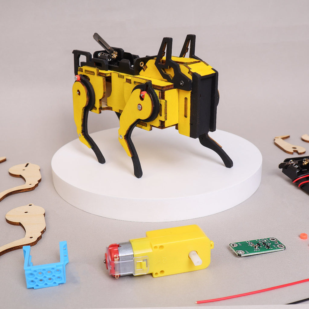 Sound-Activated DIY Robot Dog STEM Kit