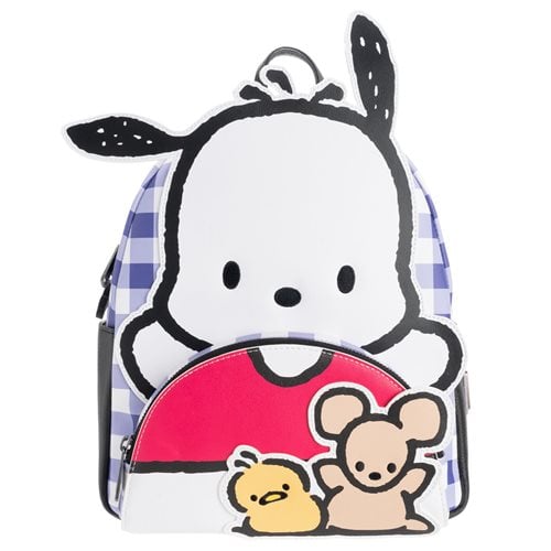 Sanrio Pochacco Cosplay Plaid Mini Backpack — EE Exclusive