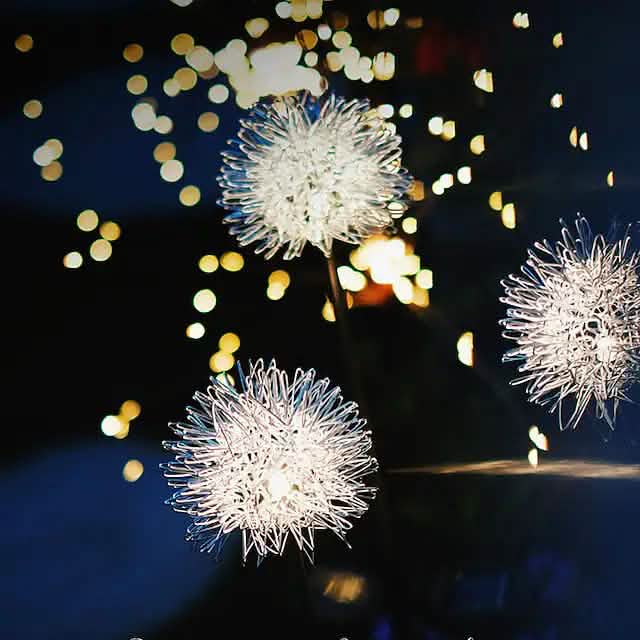 Solar Dandelion Lawn Lights – 2-Pack