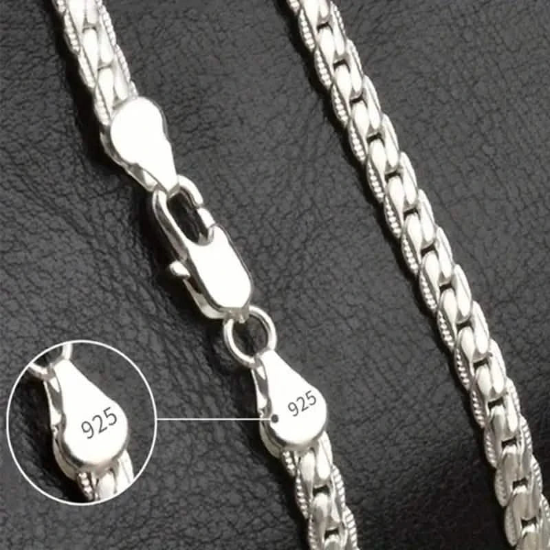 20-Inch 925 Sterling Silver Chain Necklace