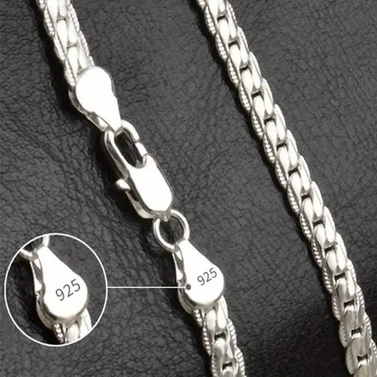 20-Inch 925 Sterling Silver Chain Necklace