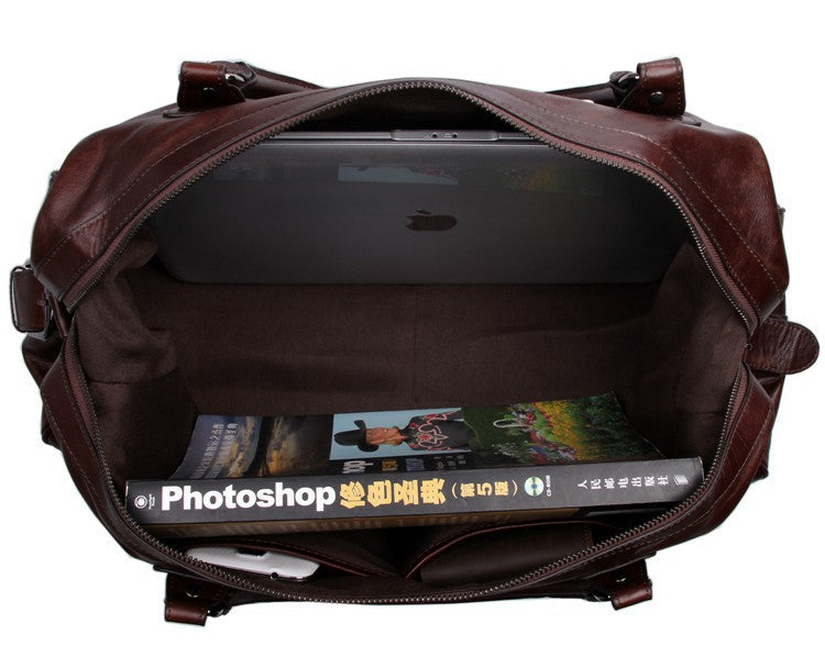 Designer Handbags Mens Leather Travel Bag Business Travel Duffle Luggage Bag