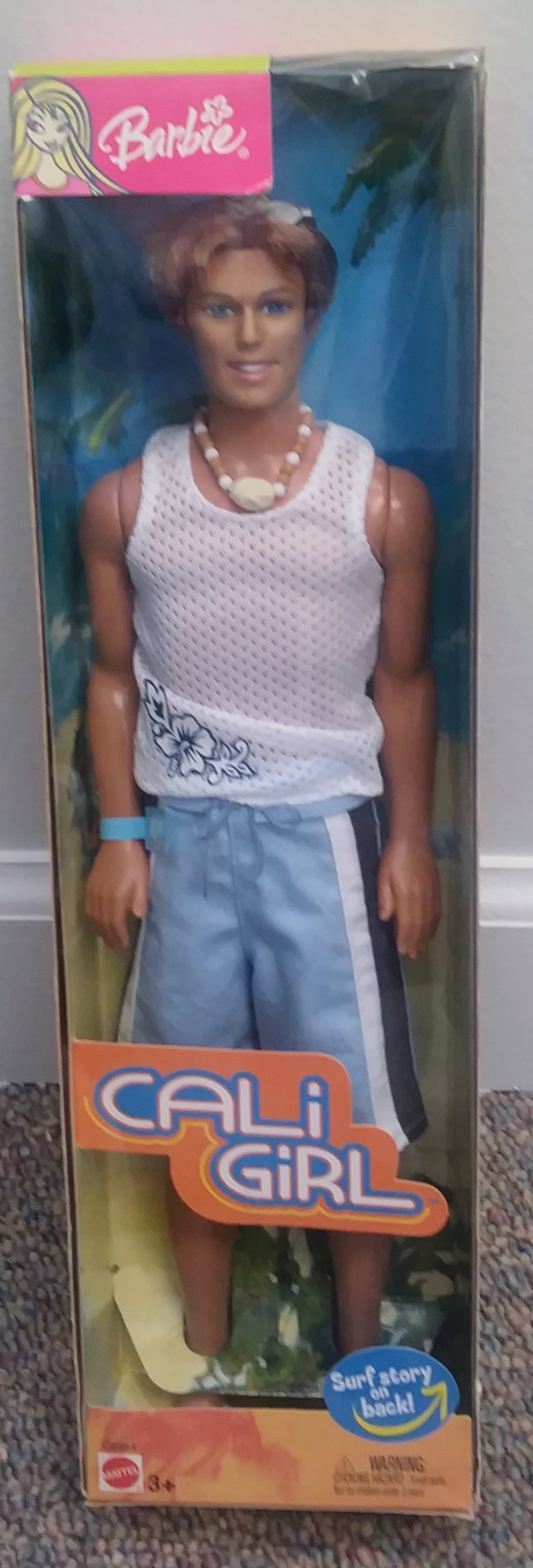 Barbie Cali Girl Ken Doll (2003)