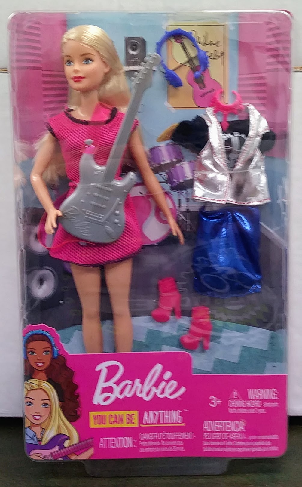 Barbie You Can Be Anything Rockstar Doll (2018)