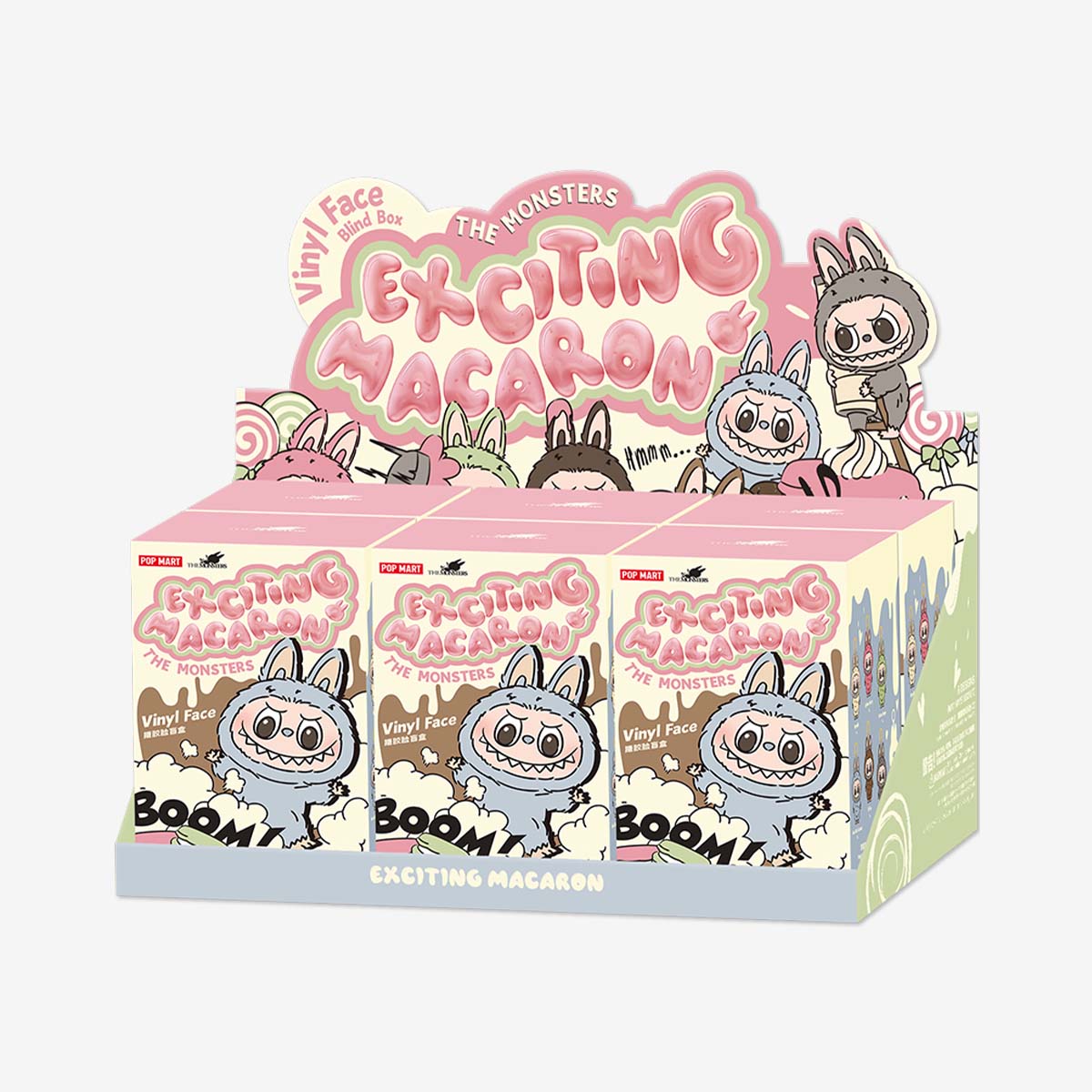 POP MART Labubu Exciting Macaron Vinyl-Face Blind Box