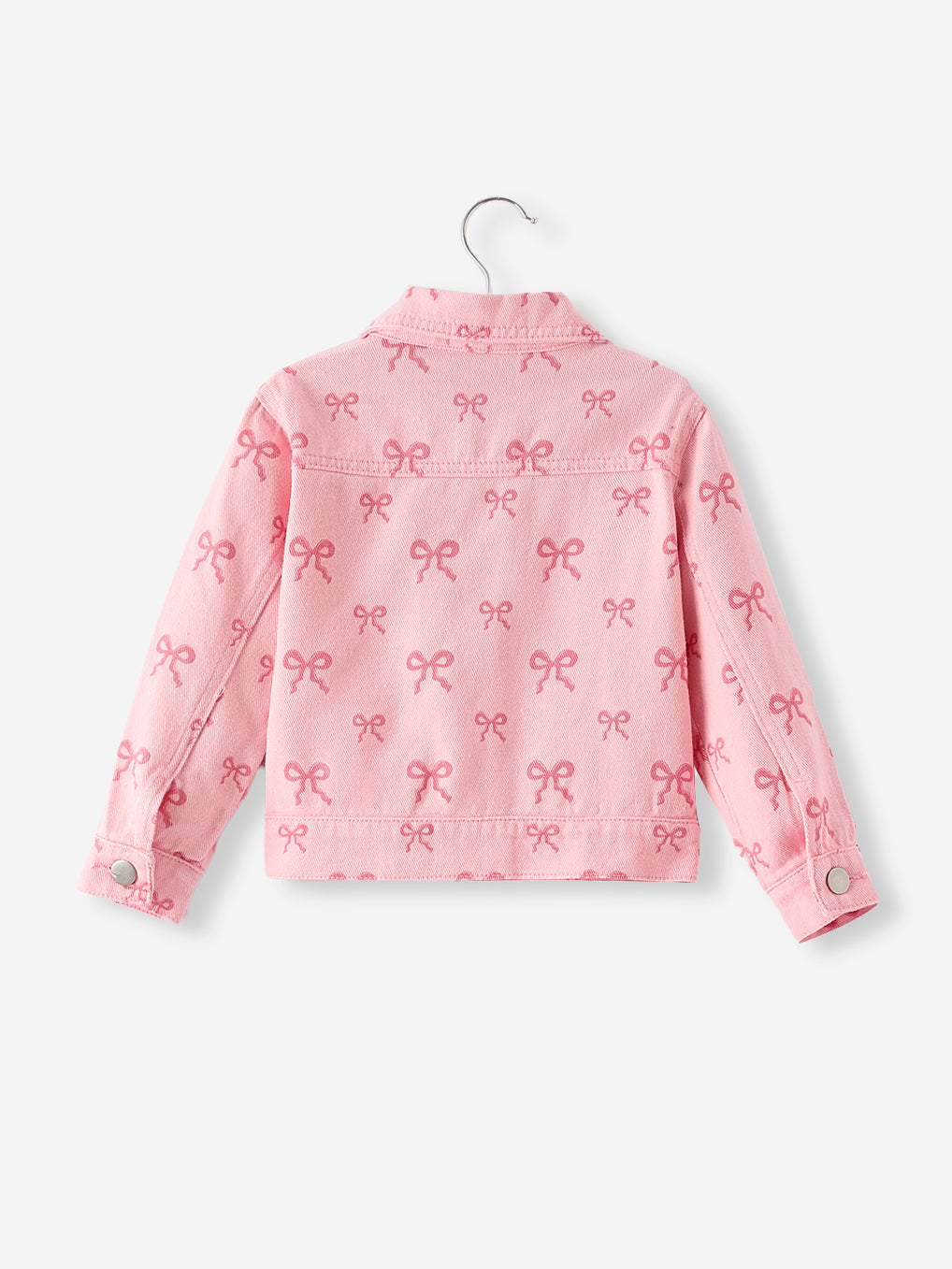 Girls’ Pink Denim Jacket