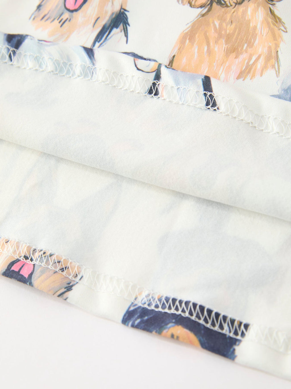 Girls' Puppy Print Twirl Dress