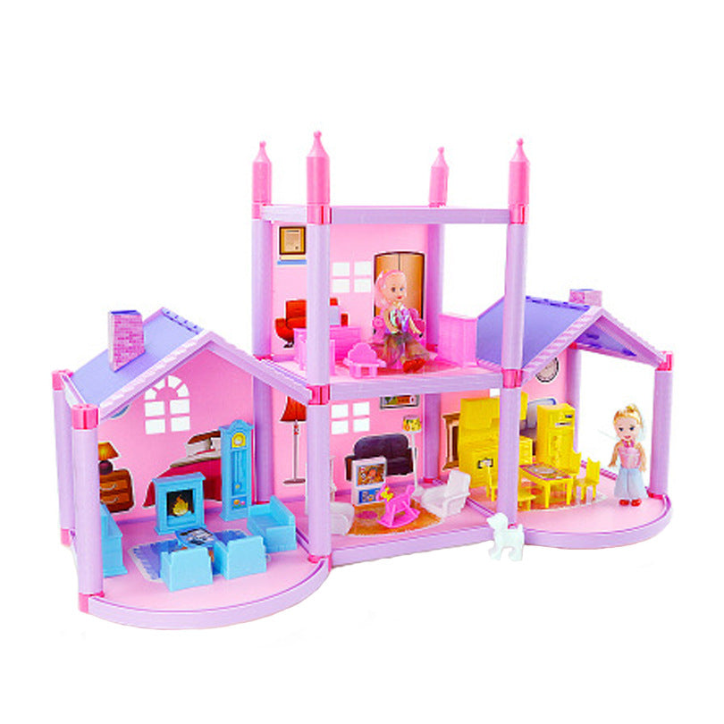 DIY Miniature Villa Dollhouse Kit